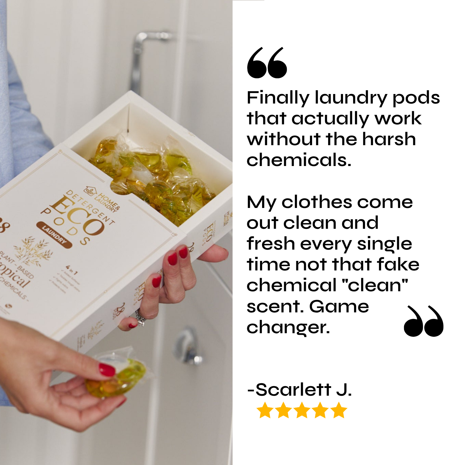 Laundry Eco Pods